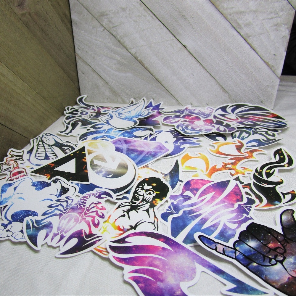 5/$15 - 25 Assorted Galaxy Stickers